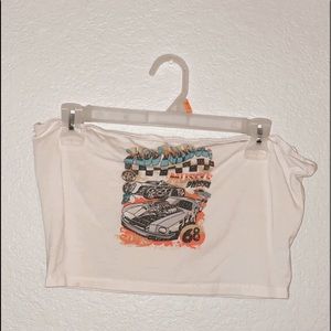 Crop Top- Mustang